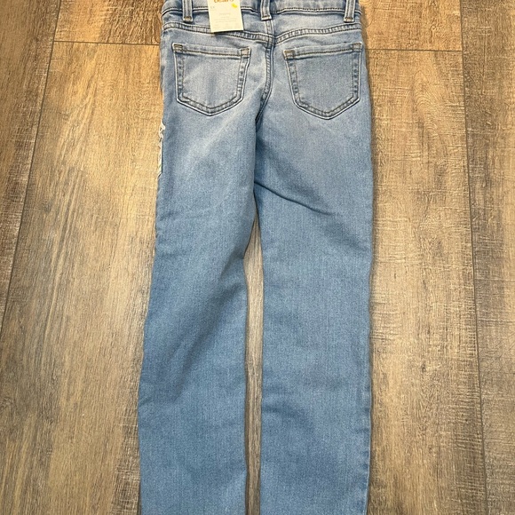 Girls Jumping beans Jeggings size 6x “fun icon embroidery” - Picture 6 of 7